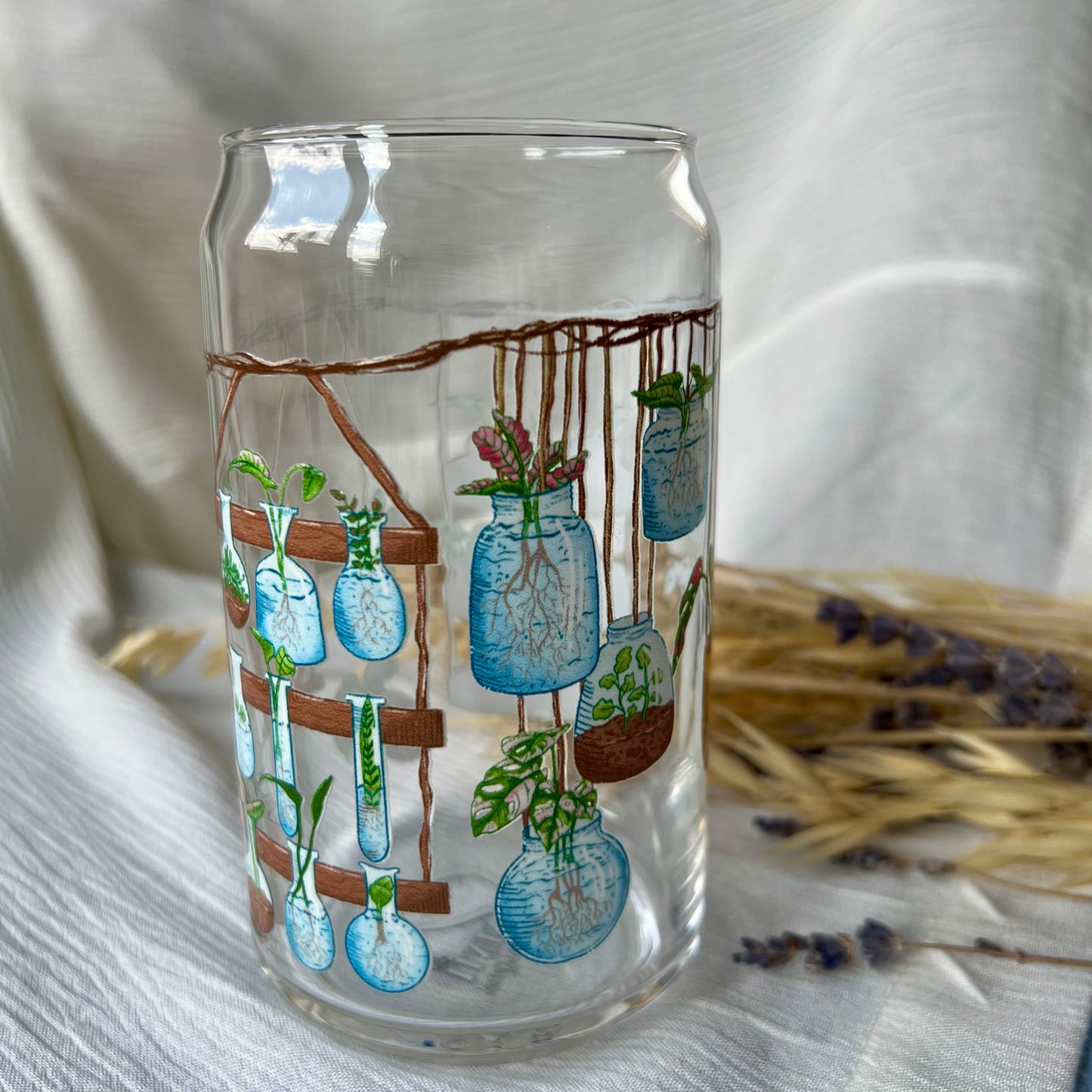 Design glass "Hanging Garden"