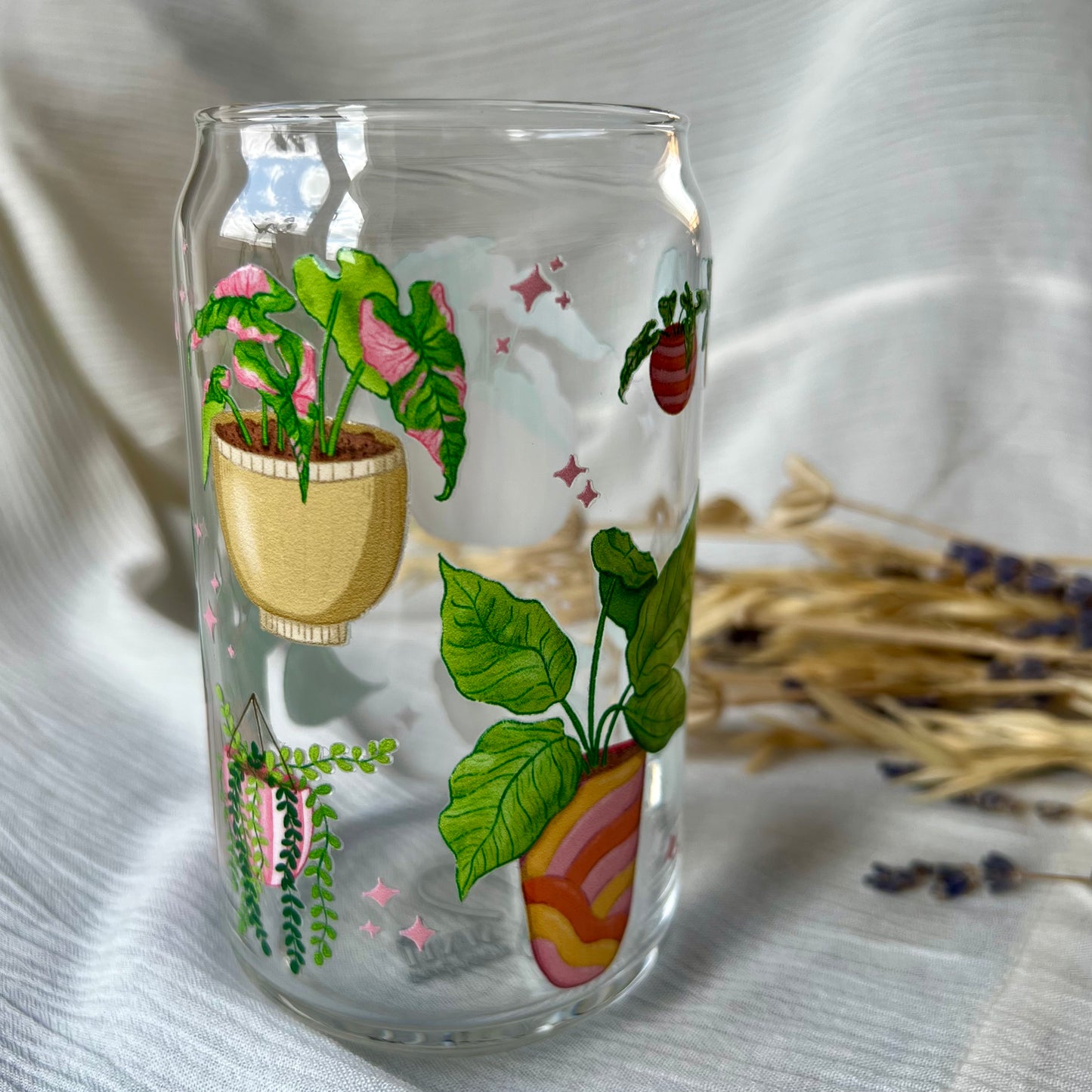 Design glass "Plant Parade"