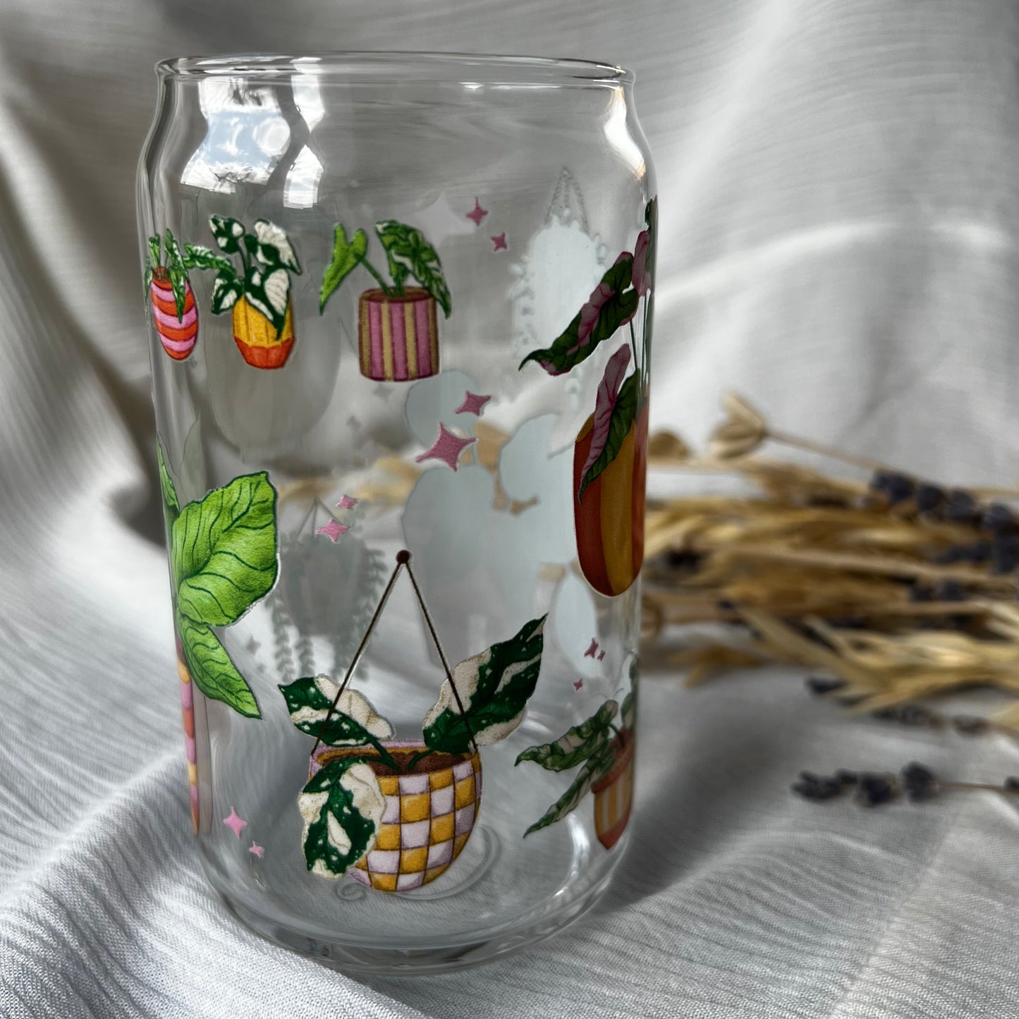 Design glass "Plant Parade"