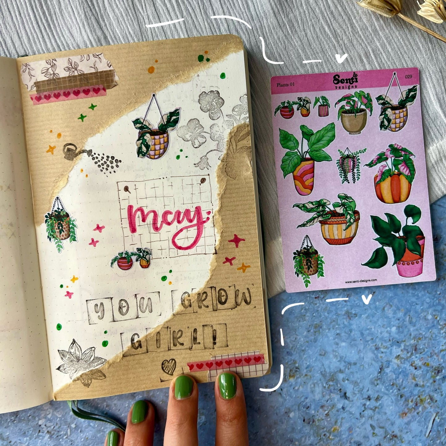 Sticker Sheet - Cats & Books