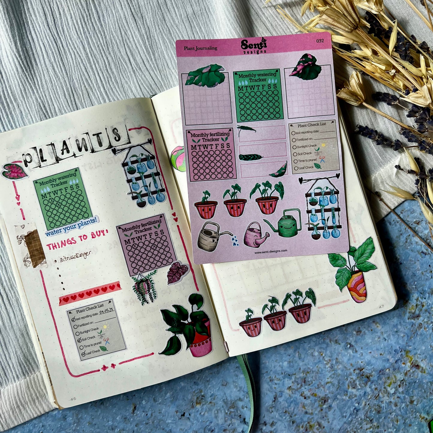 Sticker Sheet - Cats & Books