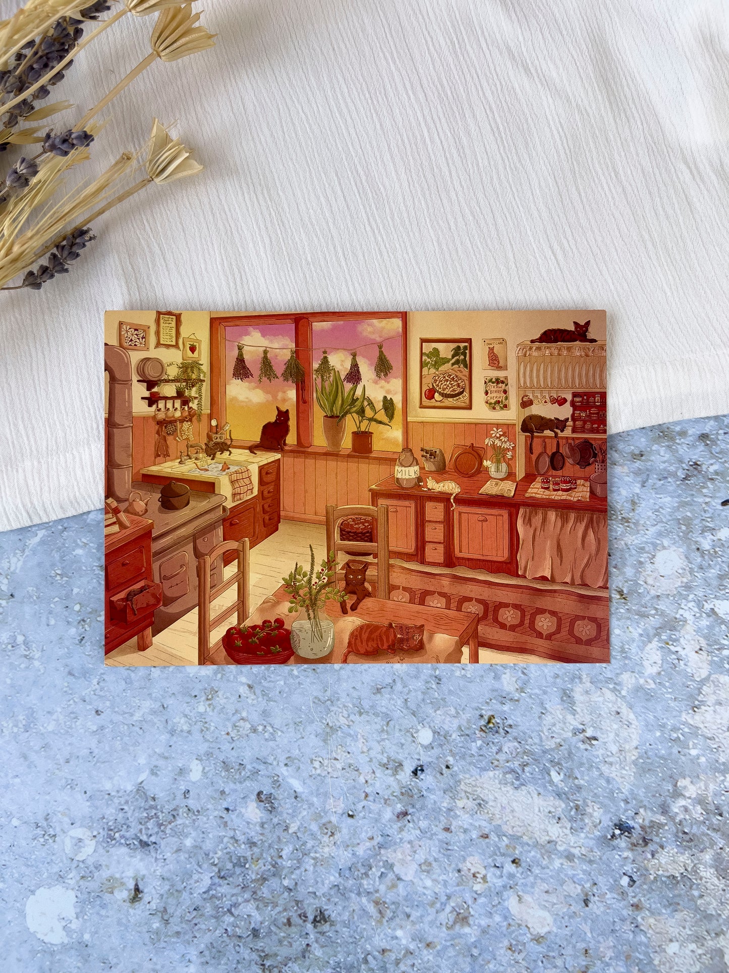 Postcard - Autumn Cottagecore