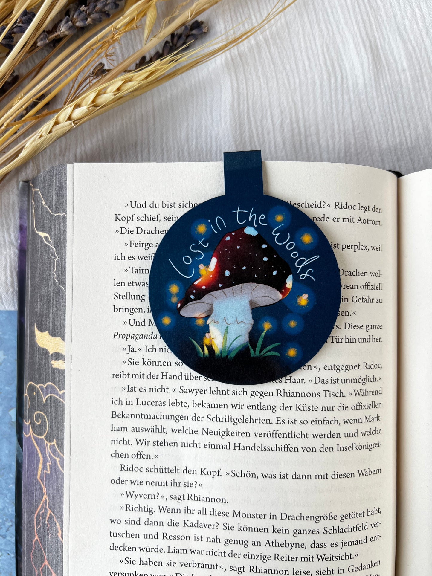 Magnetic bookmark "Alocasia"