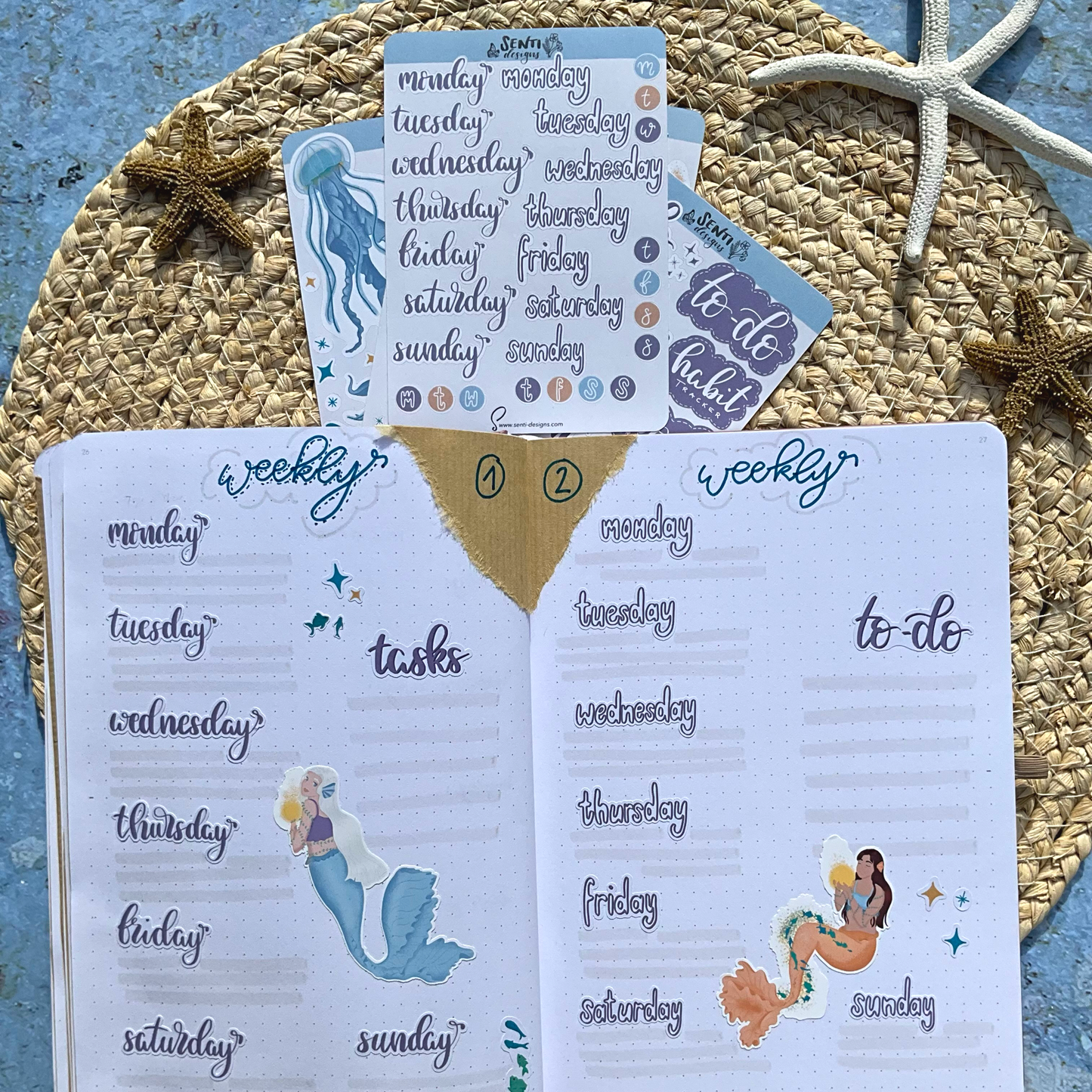 Sticker Sheet - Weekly Planning