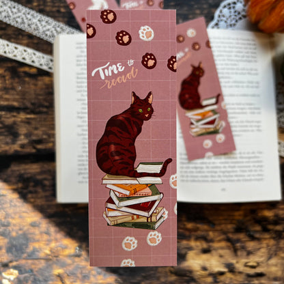 Bookmarks - Cats and Books