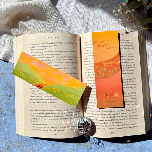 Lesezeichen Sunset Cats