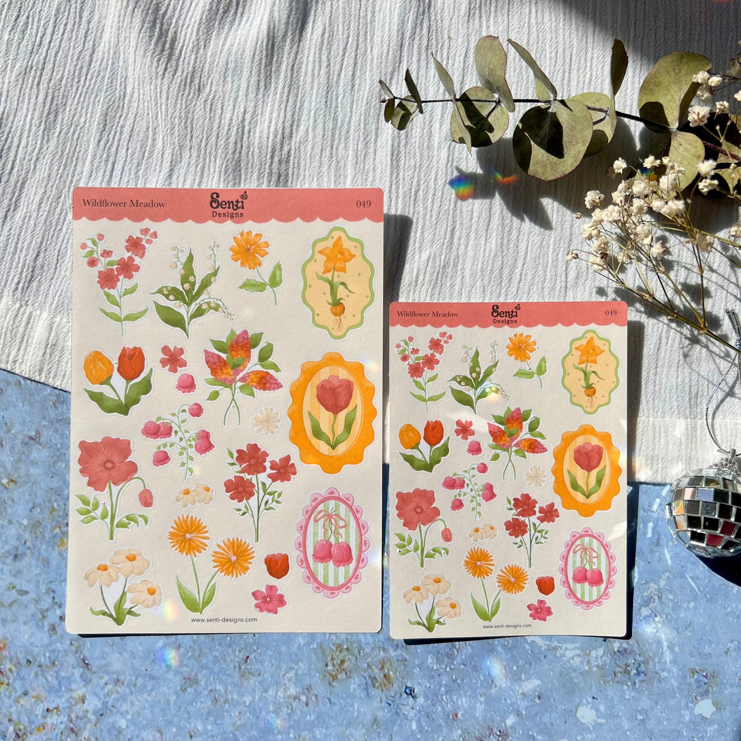 Sticker Sheet - Wildflower Meadow