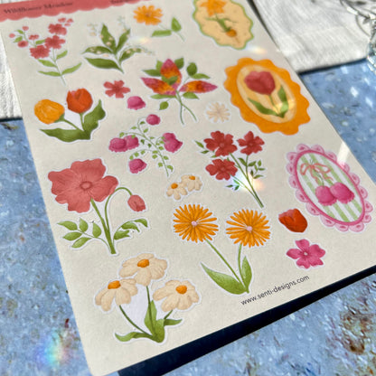 Sticker Sheet - Wildflower Meadow