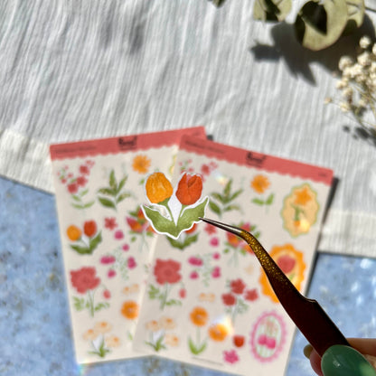 Sticker Sheet - Wildflower Meadow