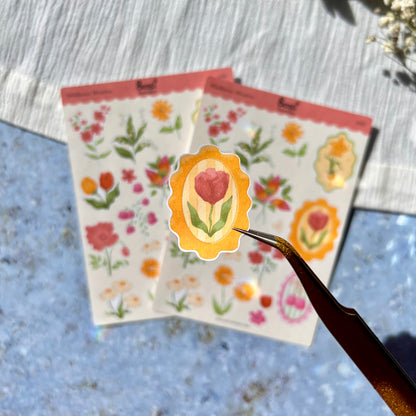 Sticker Sheet - Wildflower Meadow