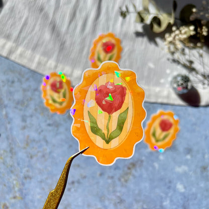 Vinylsticker-Bundle - Framed Flowers