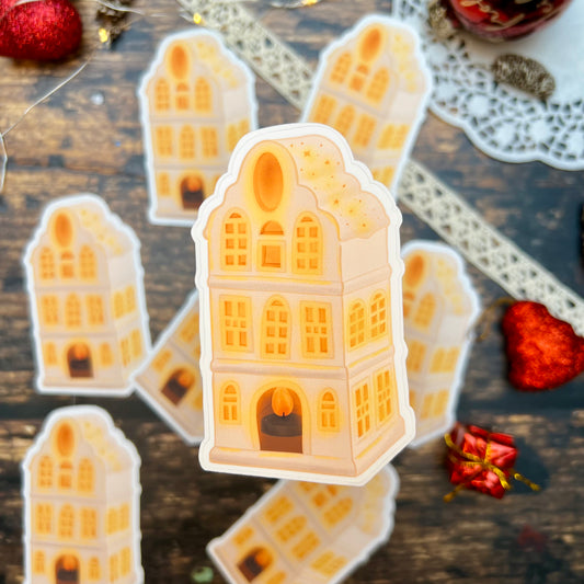 Vinylsticker - Teelichthaus