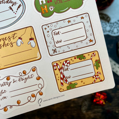 Sticker Sheet - Cats &amp; Books