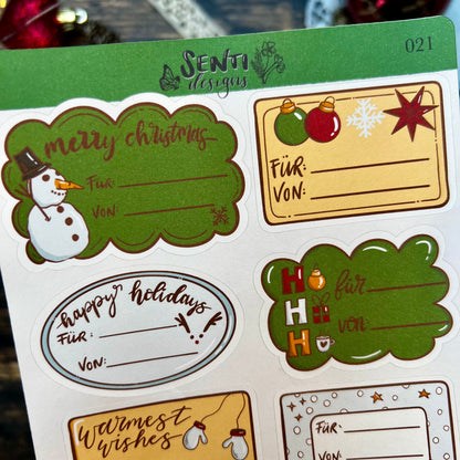 Sticker Sheet - Cats &amp; Books