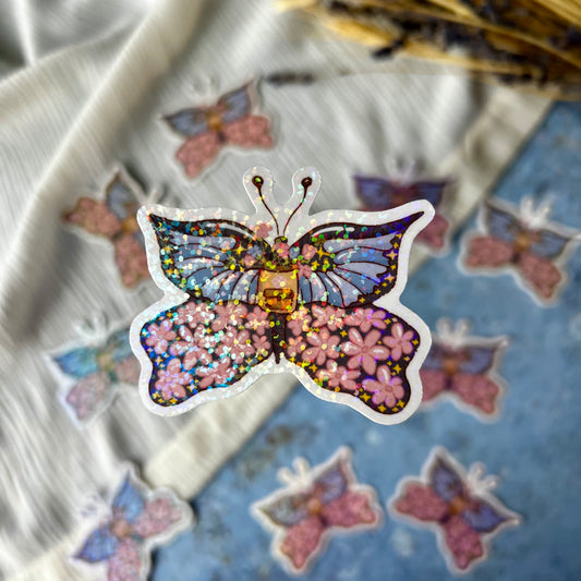 Vinylsticker - Spring Butterfly
