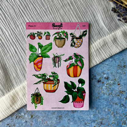 Sticker Sheet Bundle - Plant Love