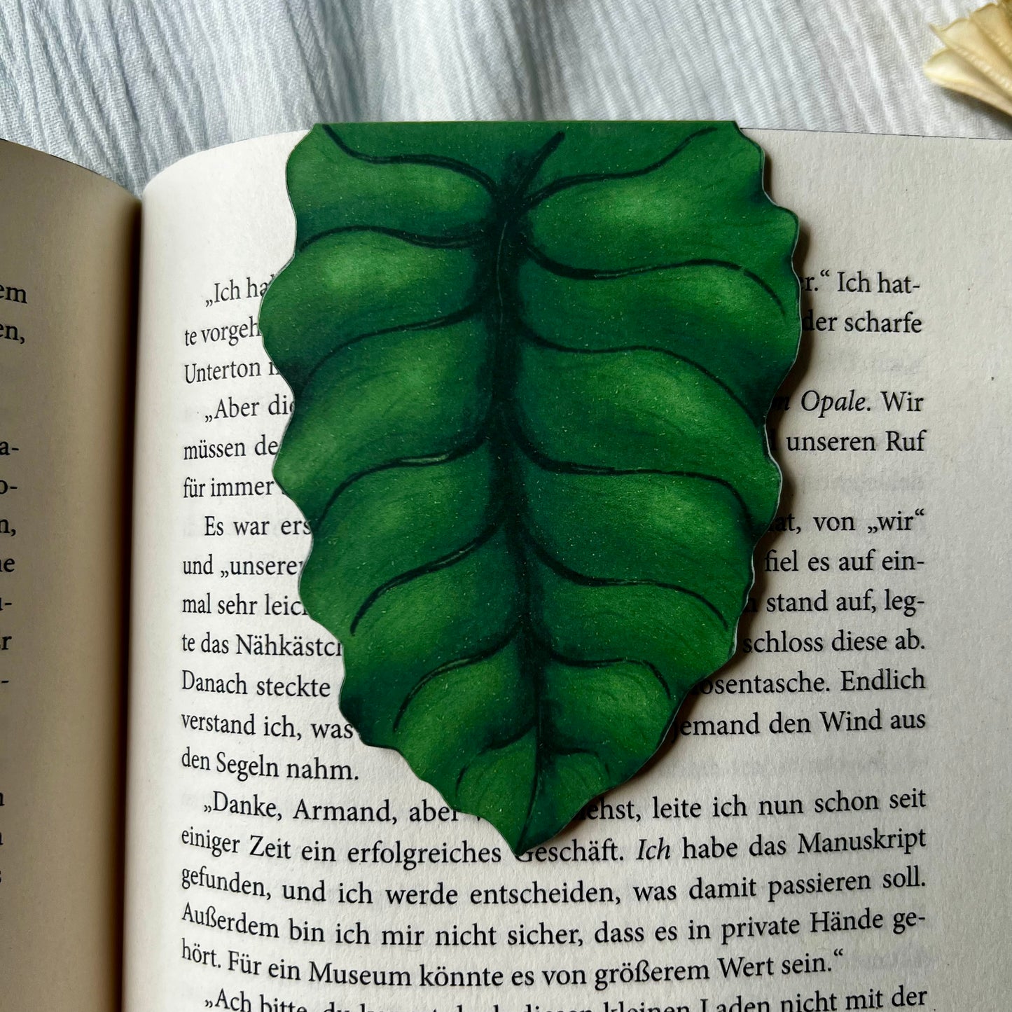 Magnetisches Lesezeichen "Alocasia"
