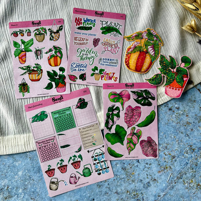 Sticker Sheet Bundle - Plant Love