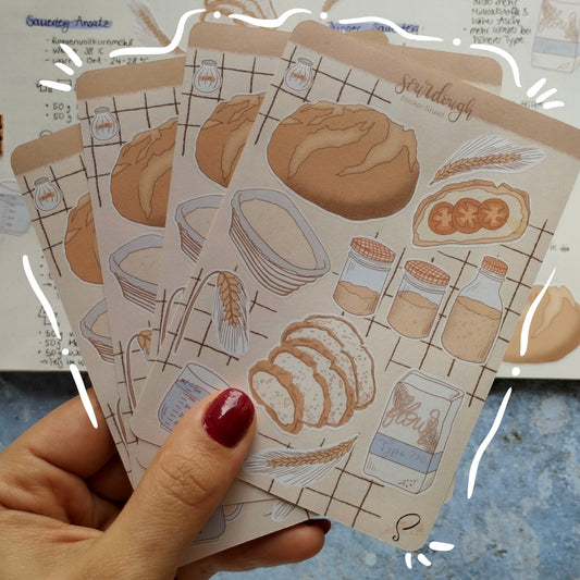 Sticker Sheet - Sourdough