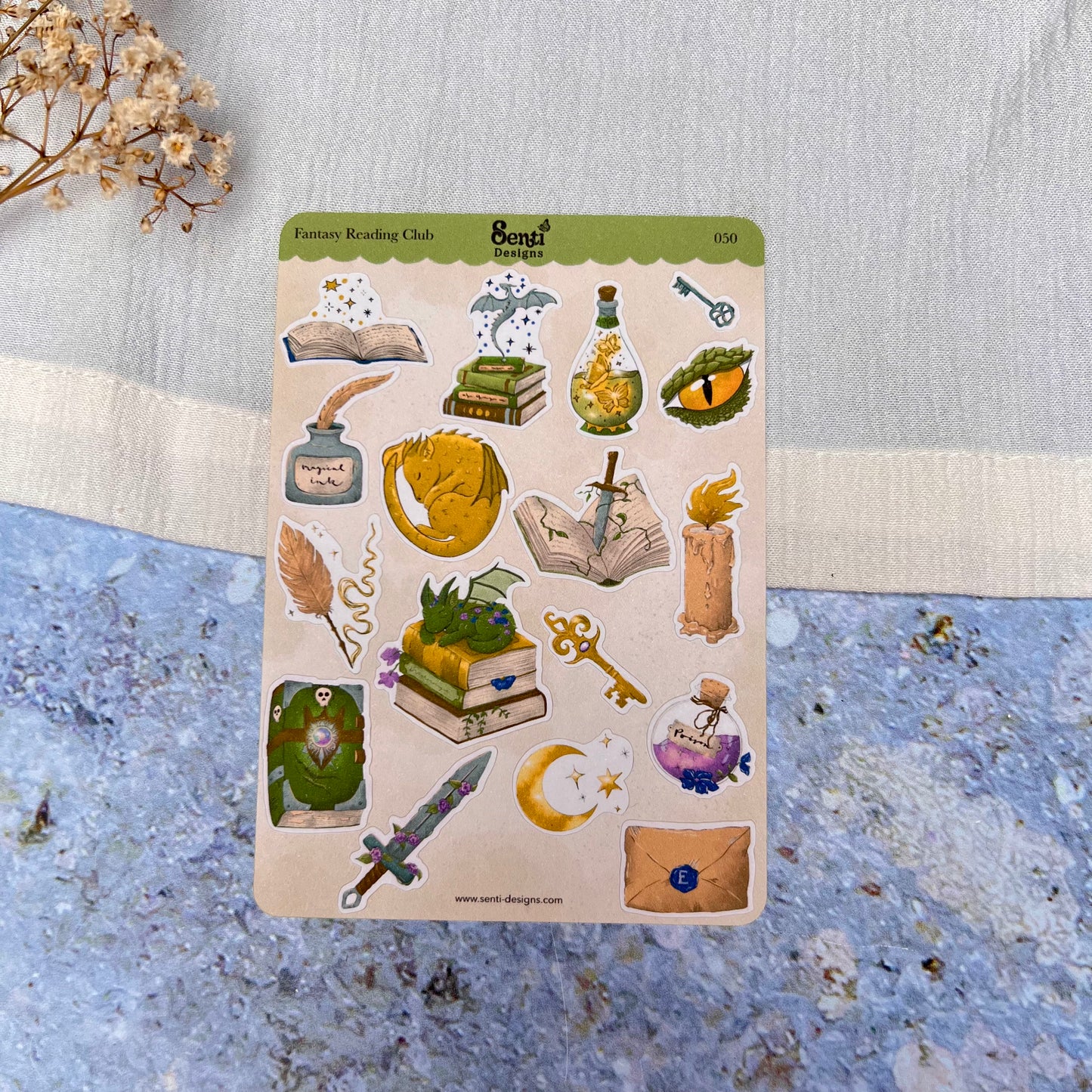 Sticker Sheet Bundle - Fantasy Book Lovers