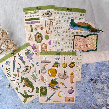 Sticker Sheet Bundle - Fantasy Book Lovers