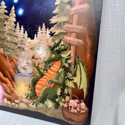 Art Print „Effl’s Magical Mushroom Feast“ – DIN A5