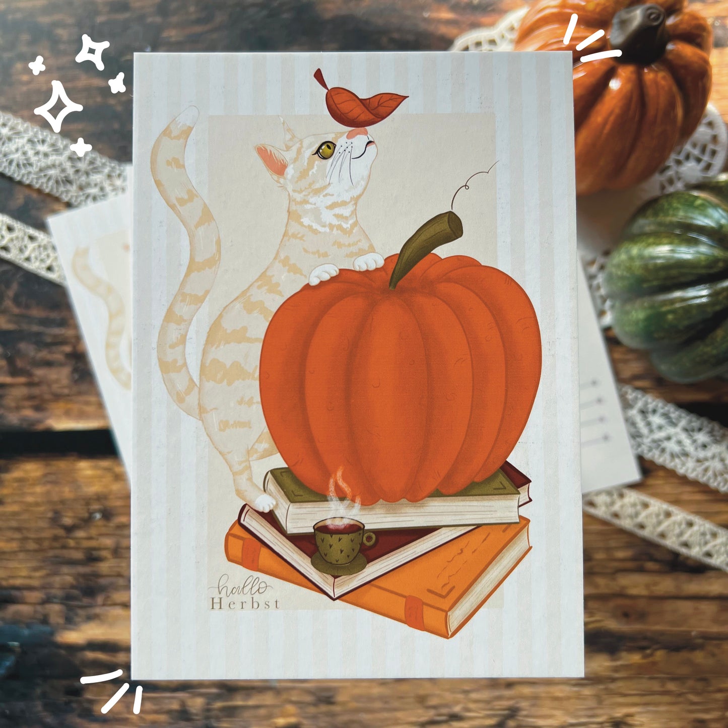 Postcard - Hello Autumn