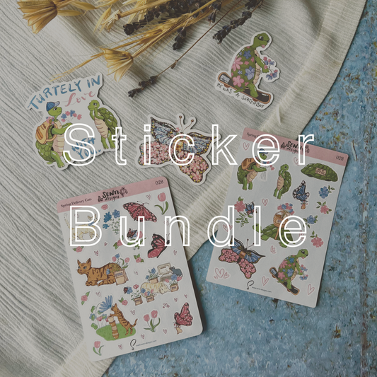Sticker Sheet Bundle - Spring Delivery Service