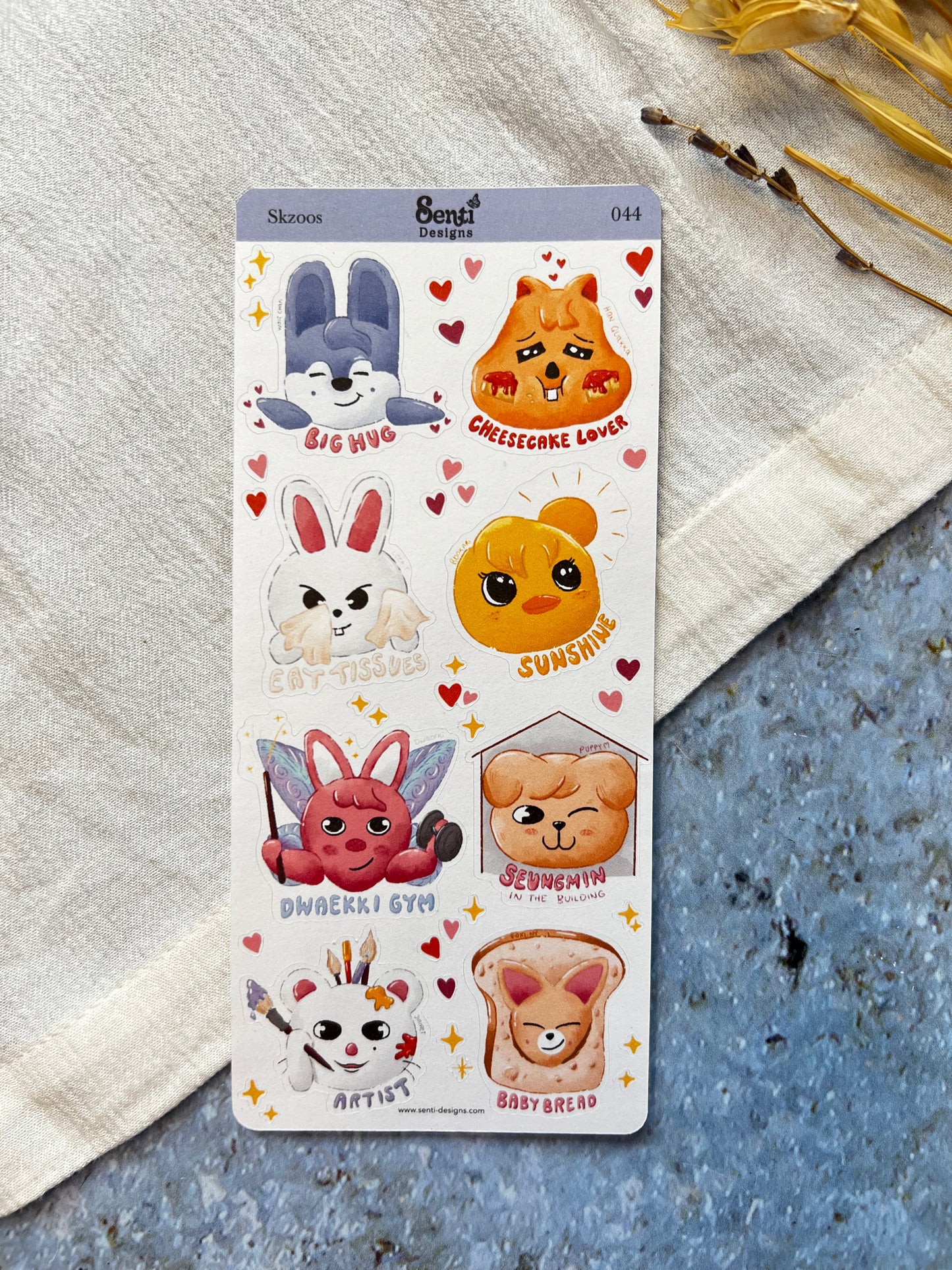 Sticker Sheet - Cats &amp; Books