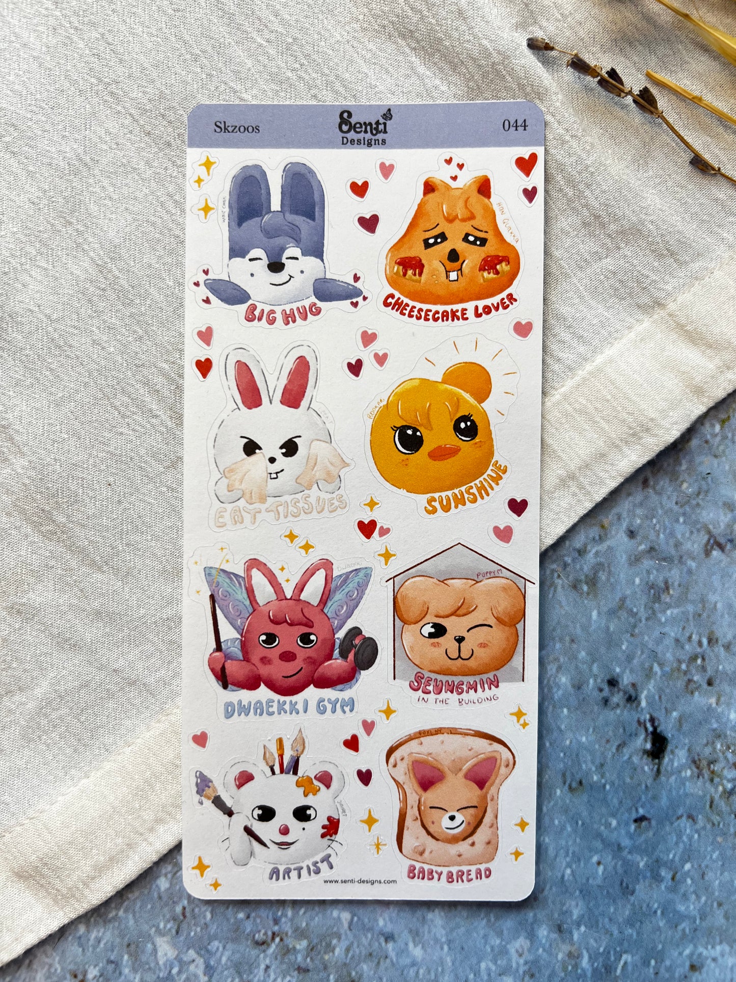 Sticker Sheet - Cats &amp; Books