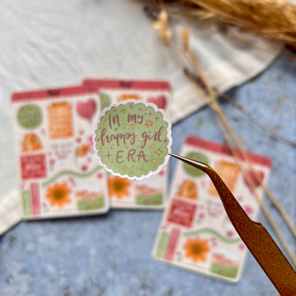 Sticker Sheet - Cats &amp; Books