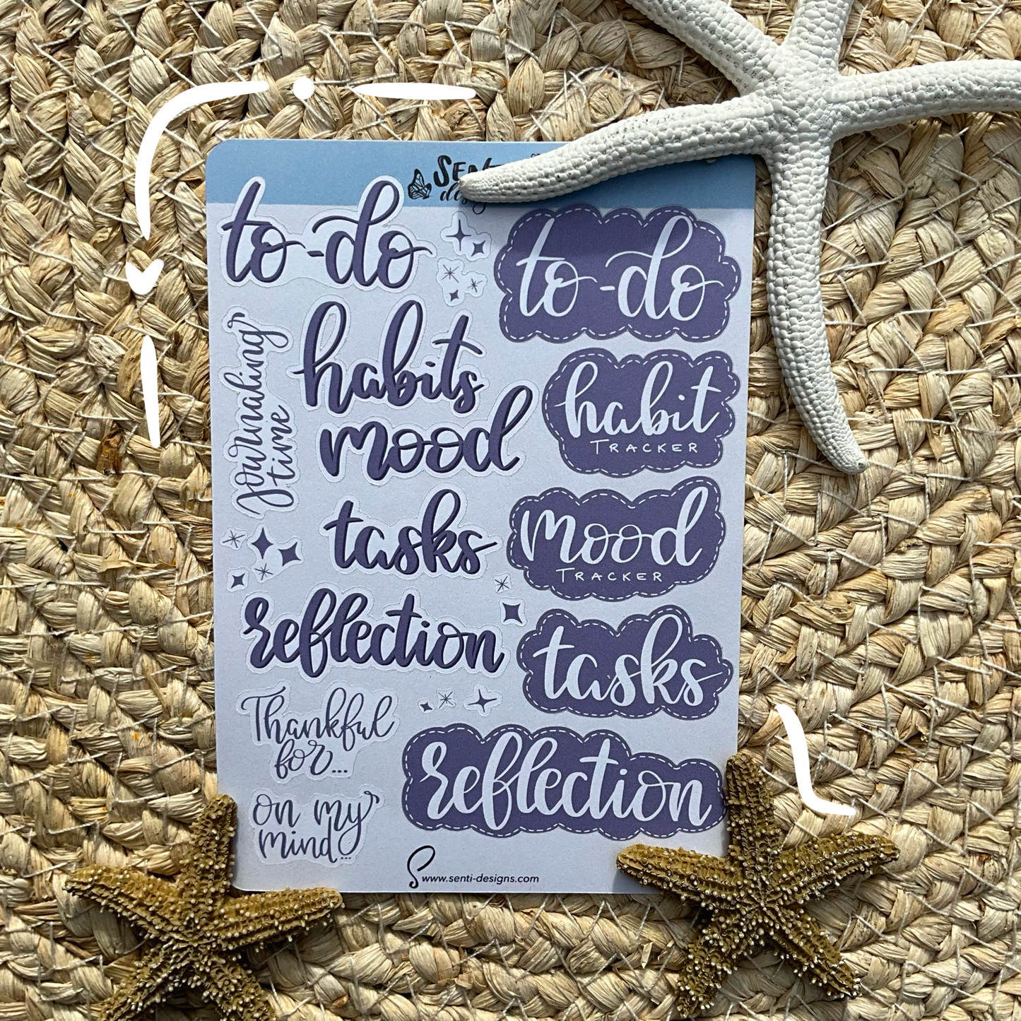 Sticker Sheet - Journaling