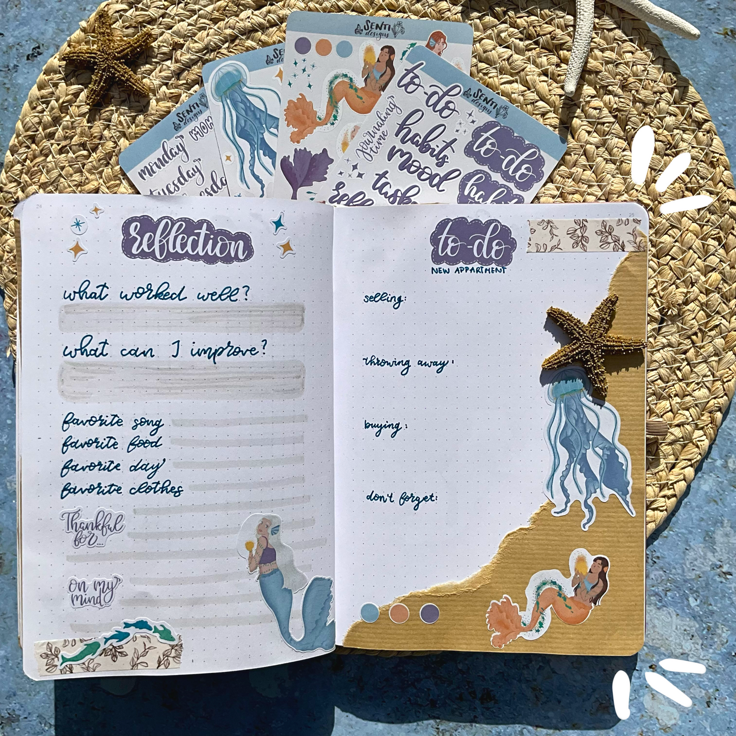 Sticker Sheet - Journaling