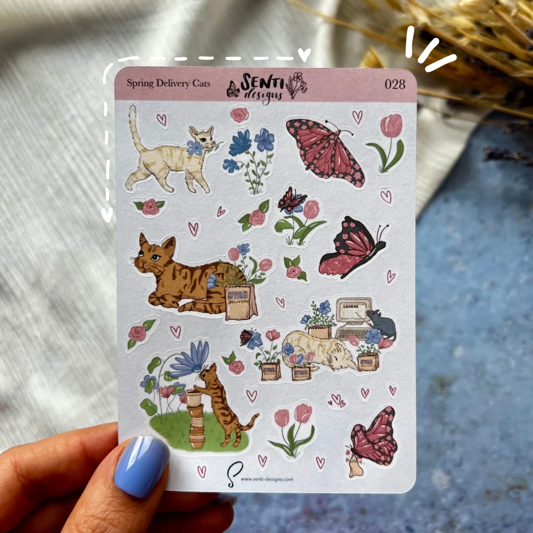 Sticker Sheet - Spring Delivery