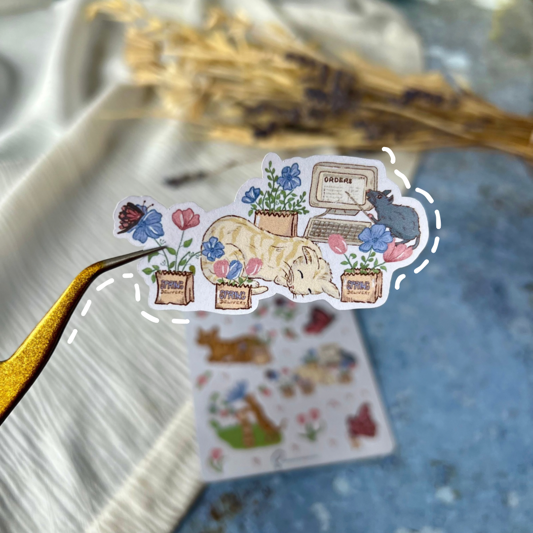 Sticker Sheet - Spring Delivery