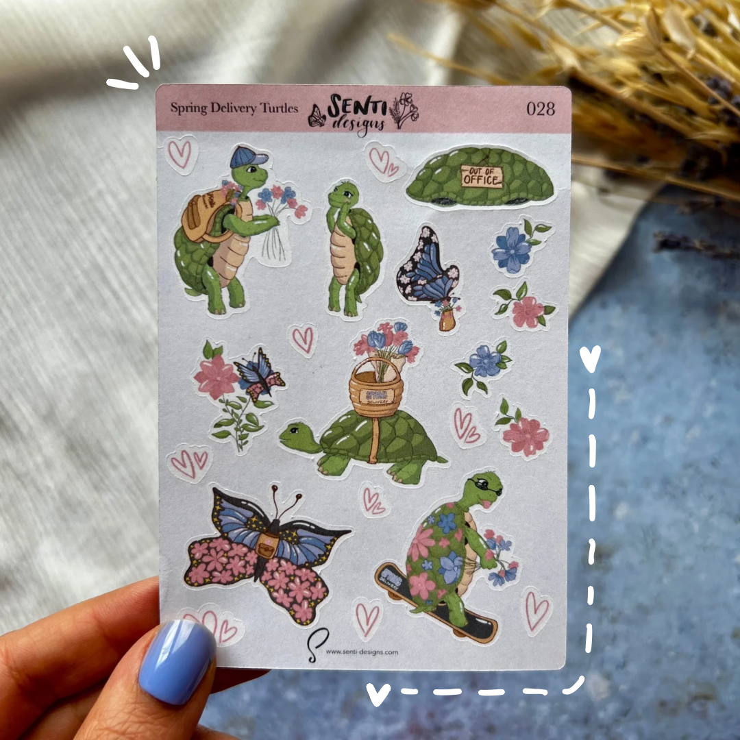 Sticker Sheet - Spring Delivery
